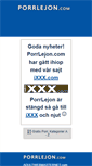 Mobile Screenshot of porrlejon.com